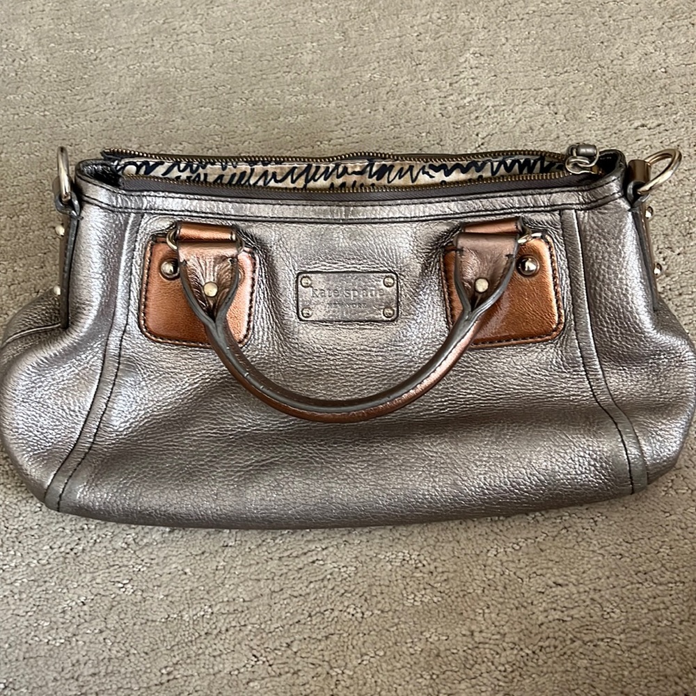 Kate spade mixed metallic bag